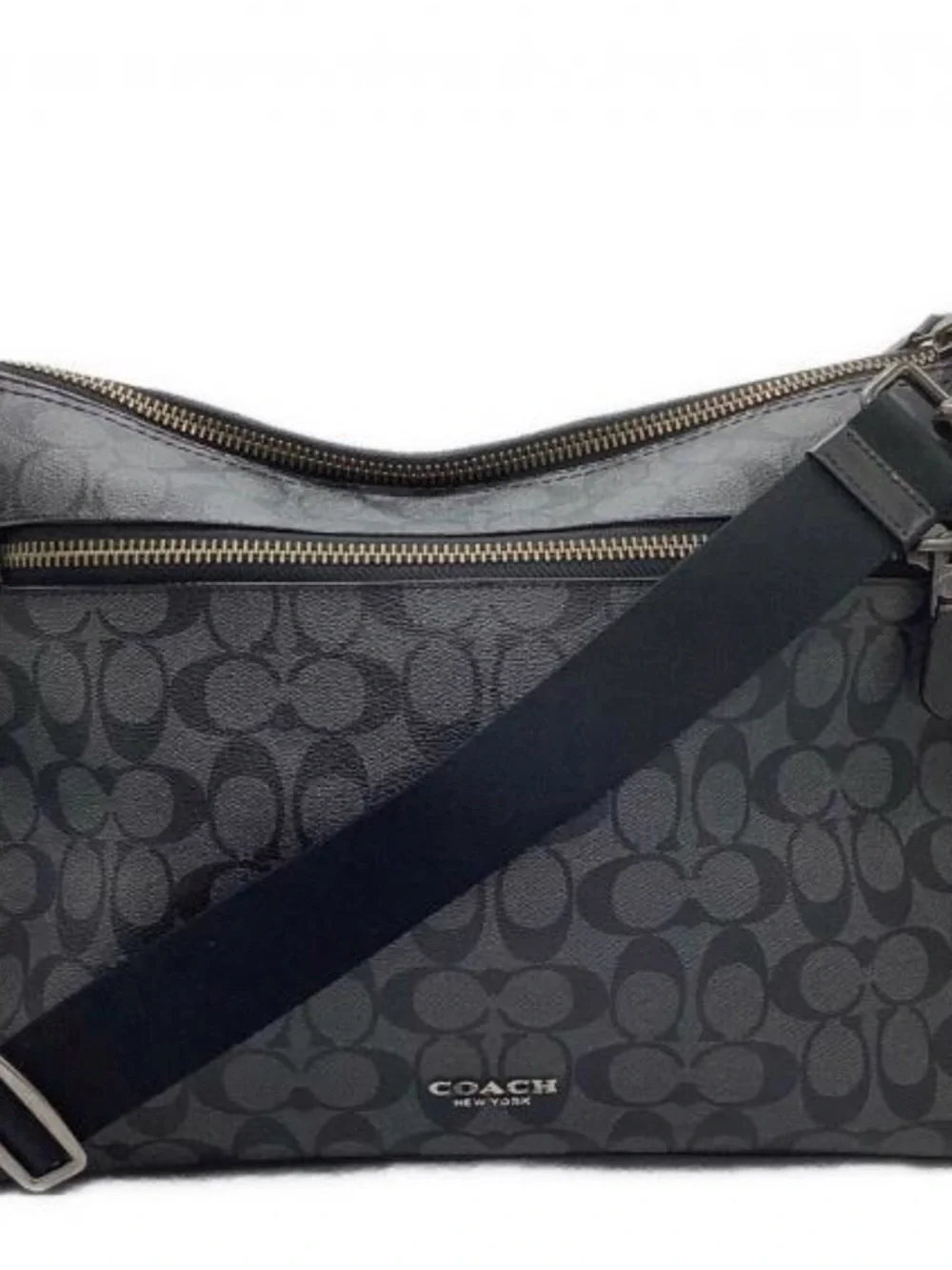 Coach Black Signature Crossbody Bag